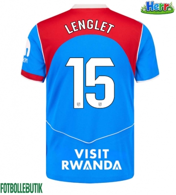 Atletico Madrid Clement Lenglet #15 Tredje Tröja 2025-26 Kortärmad